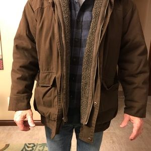 Jeep barn jacket brown size large